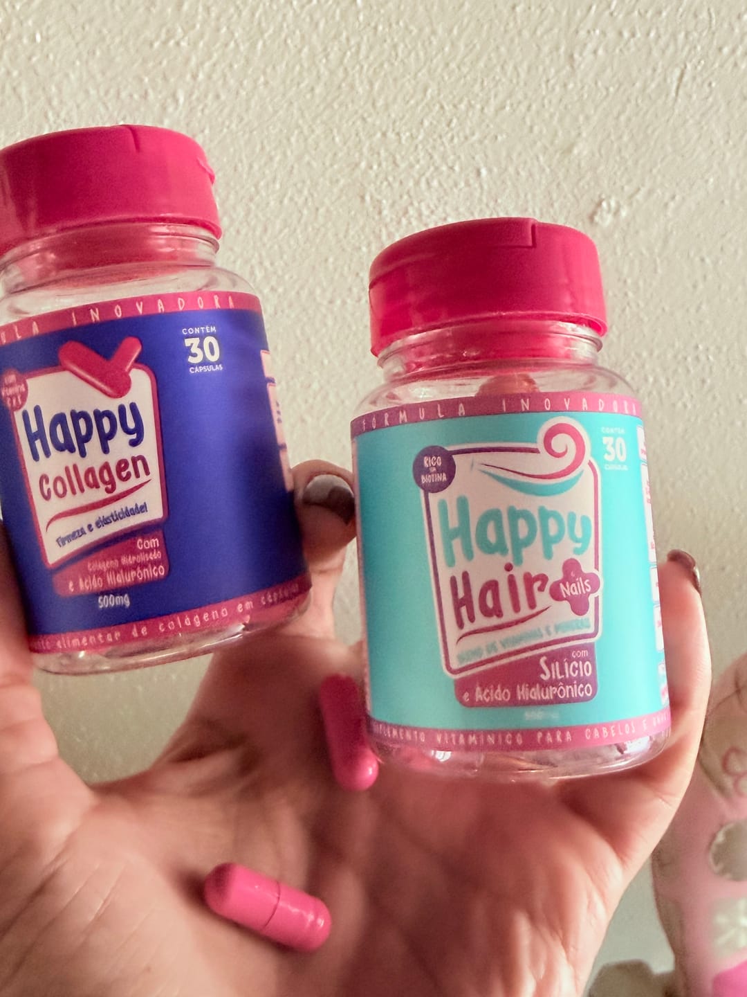 Customer photo review of Happy Hair 2 Potes