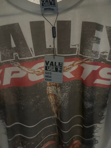 Customer photo review of Vale Forever Jesus Hardy L/S Tee White