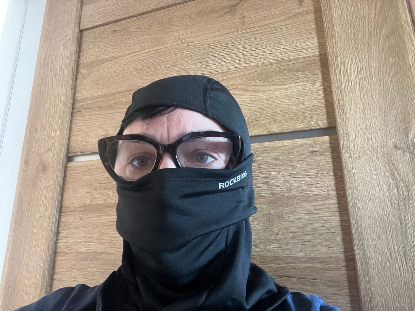 Customer photo review of Kominiarka Jesienno-Zimowa  Wiatroszczelna Przeciwpyłowa Oddychająca Jeden Rozmiar-LF7345