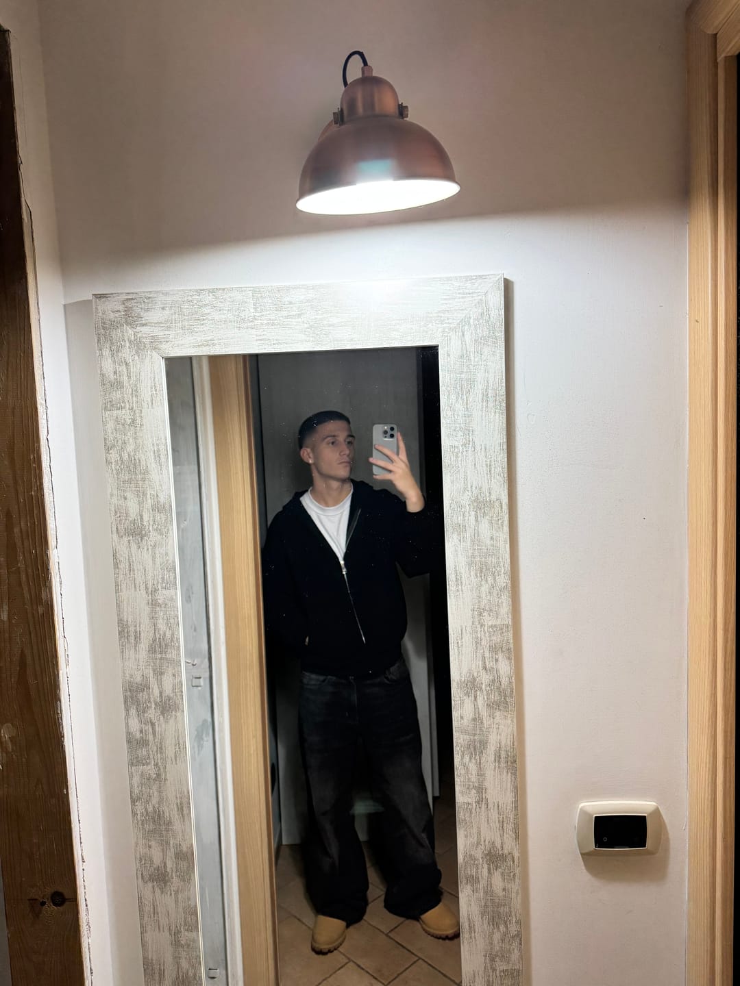Customer photo review of Zip Hoodie Premium Blanks 330GSM Black