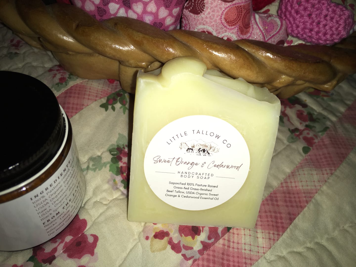 Customer photo review of Handmade Tallow Soap