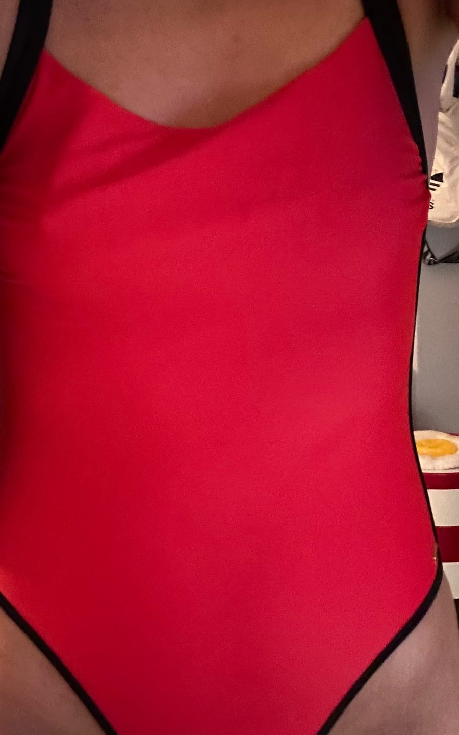 Customer photo review of Halo Onepiece - Crimson