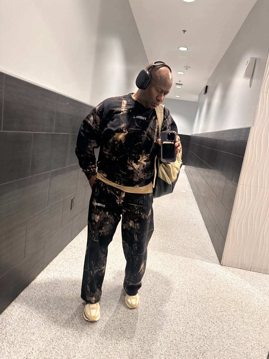 Customer photo review of 5206 - Tree Camo Collection - Crewnecks