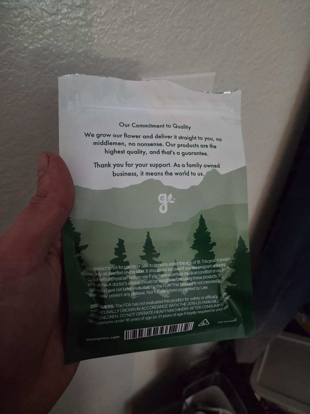 Customer photo review of Blue Dream Pre Roll 1 Gram - 6ct.