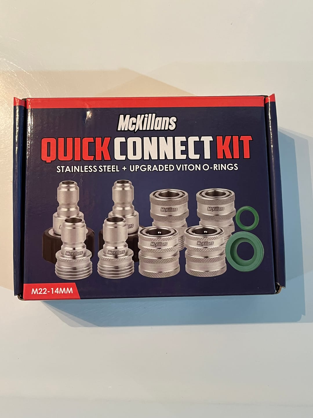 Customer photo review of Stainless Quick Connect Kit