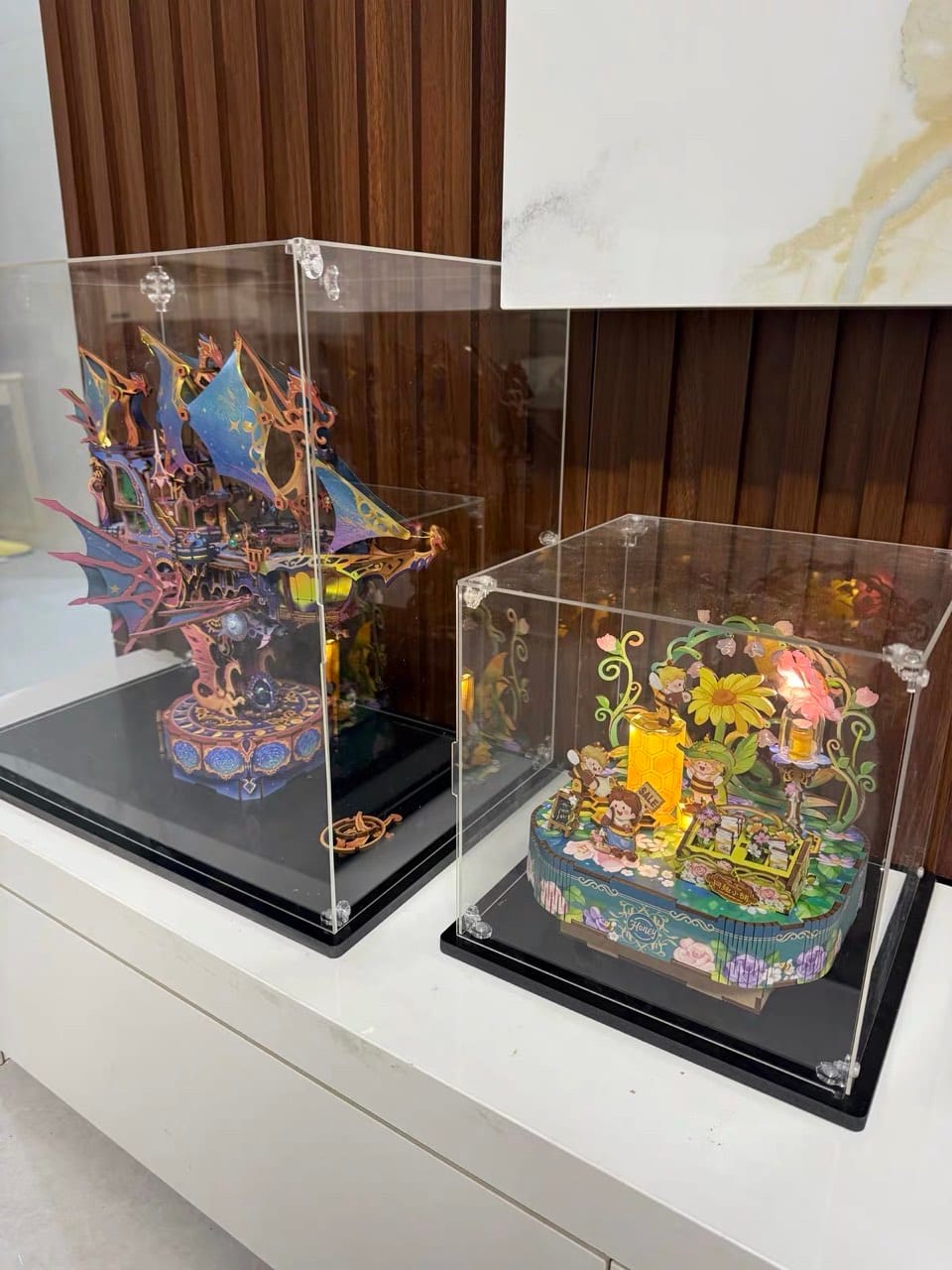 Customer photo review of Magical Galaxy 3D Wooden Puzzle