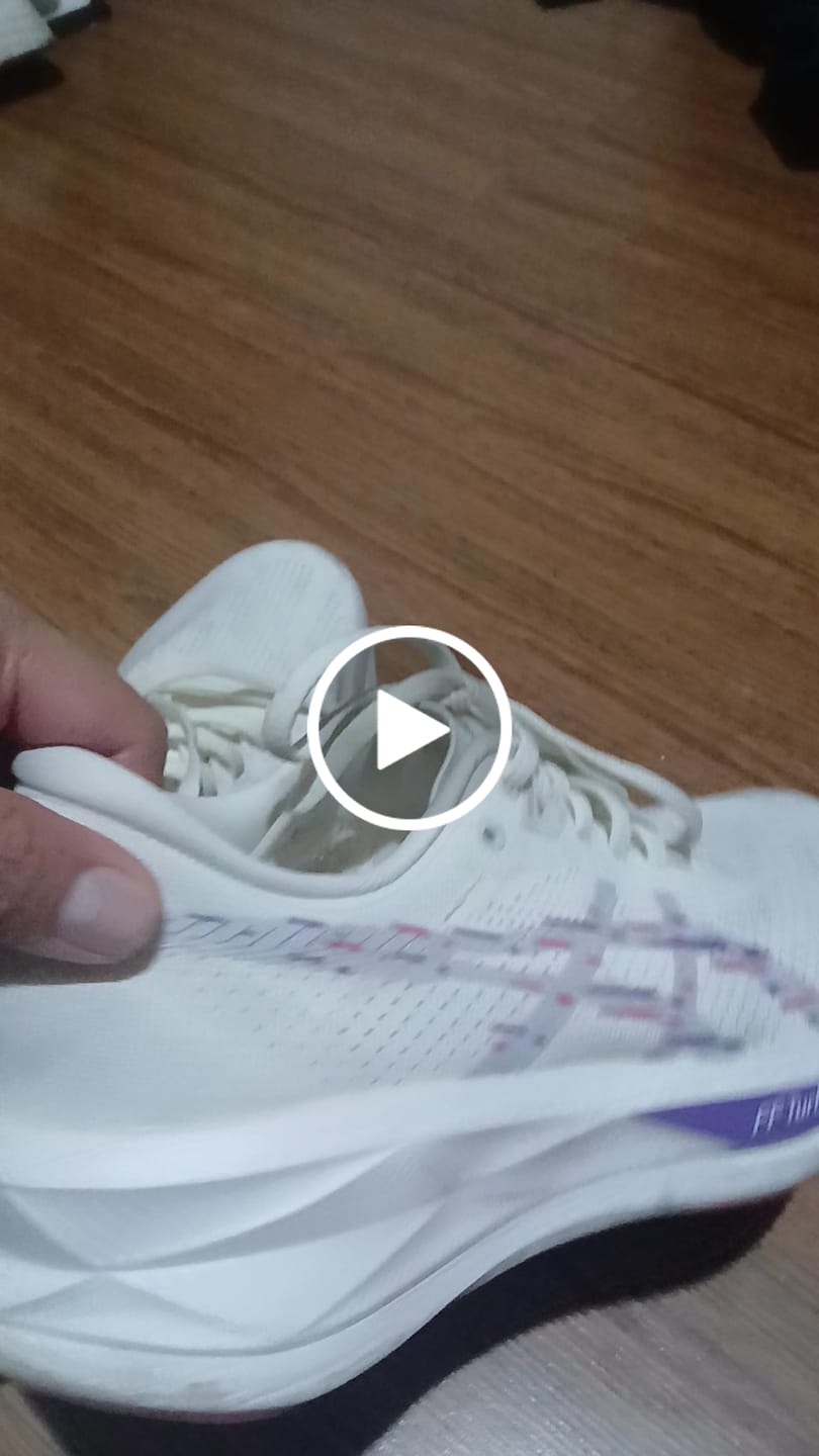 Customer video review of Asics Sonicblast Hombre Cream Blue Fade