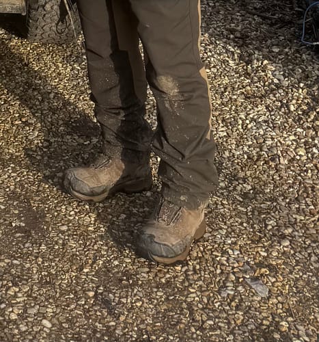 Customer photo review of Wide Hunting Boots - Insulated | Aerogel 2.0