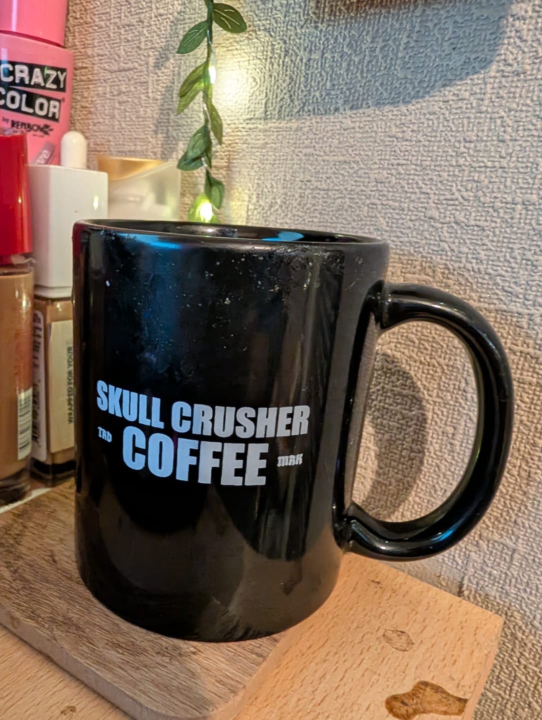 Customer photo review of Skull Crusher Coffee - Infused