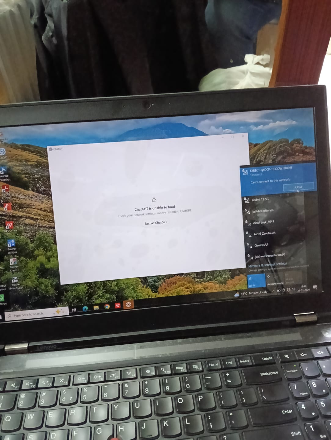 Customer photo review of Lenovo ThinkPad Workstation Laptop | P50 | Intel i7-6th | 15.6" HD | 2GB GDDR5 NVIDIA Graphics | Win 10 Pro | Refurbished
