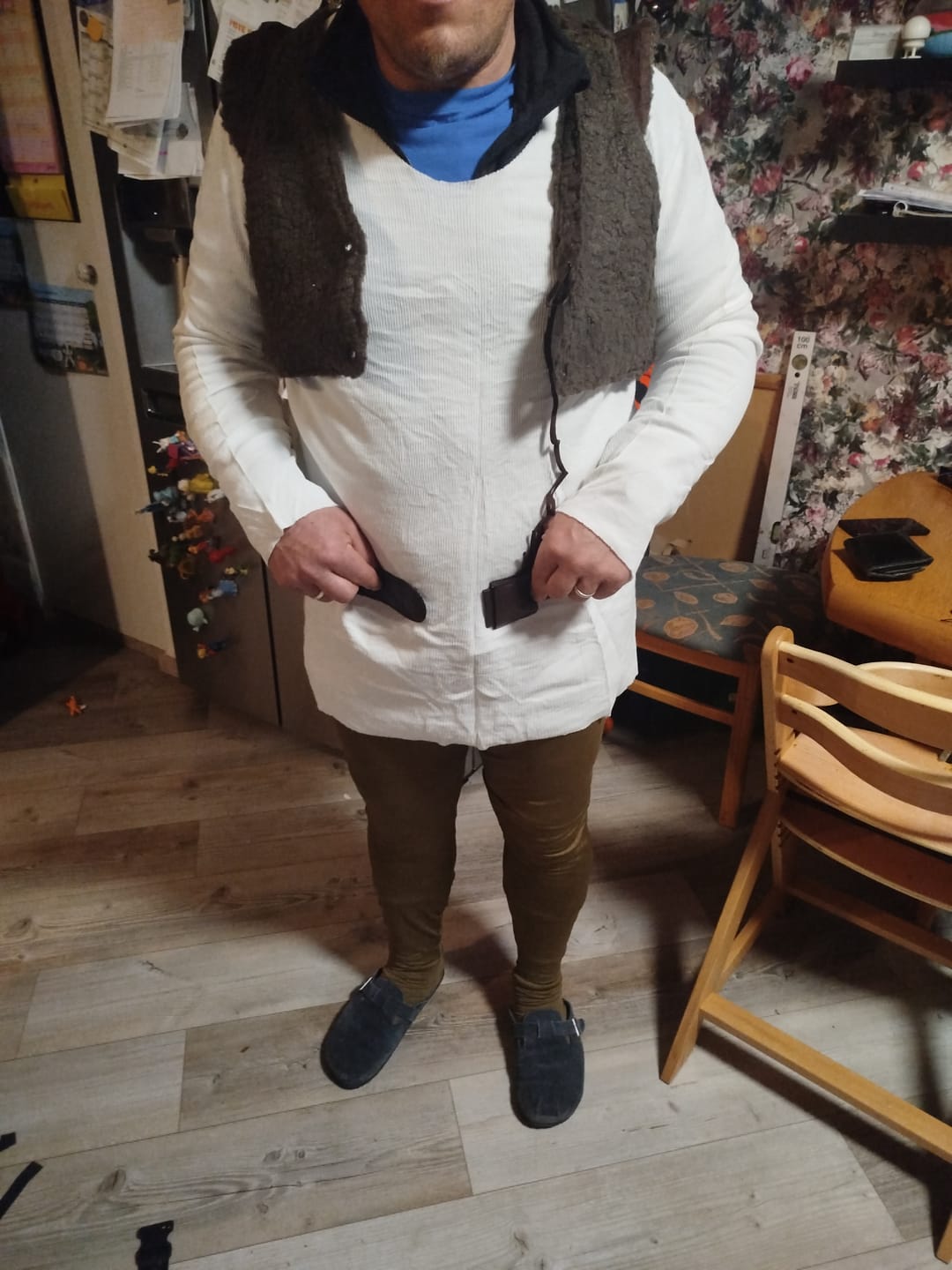Customer photo review of Shrek – Der tollkühne Held Shrek Kostüm Cosplay Halloween Karneval Outfits