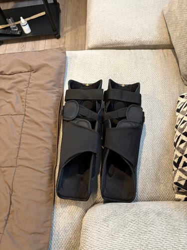 Customer photo review of ZSG-PRO HOCKEY REFEREE SHIN GUARDS