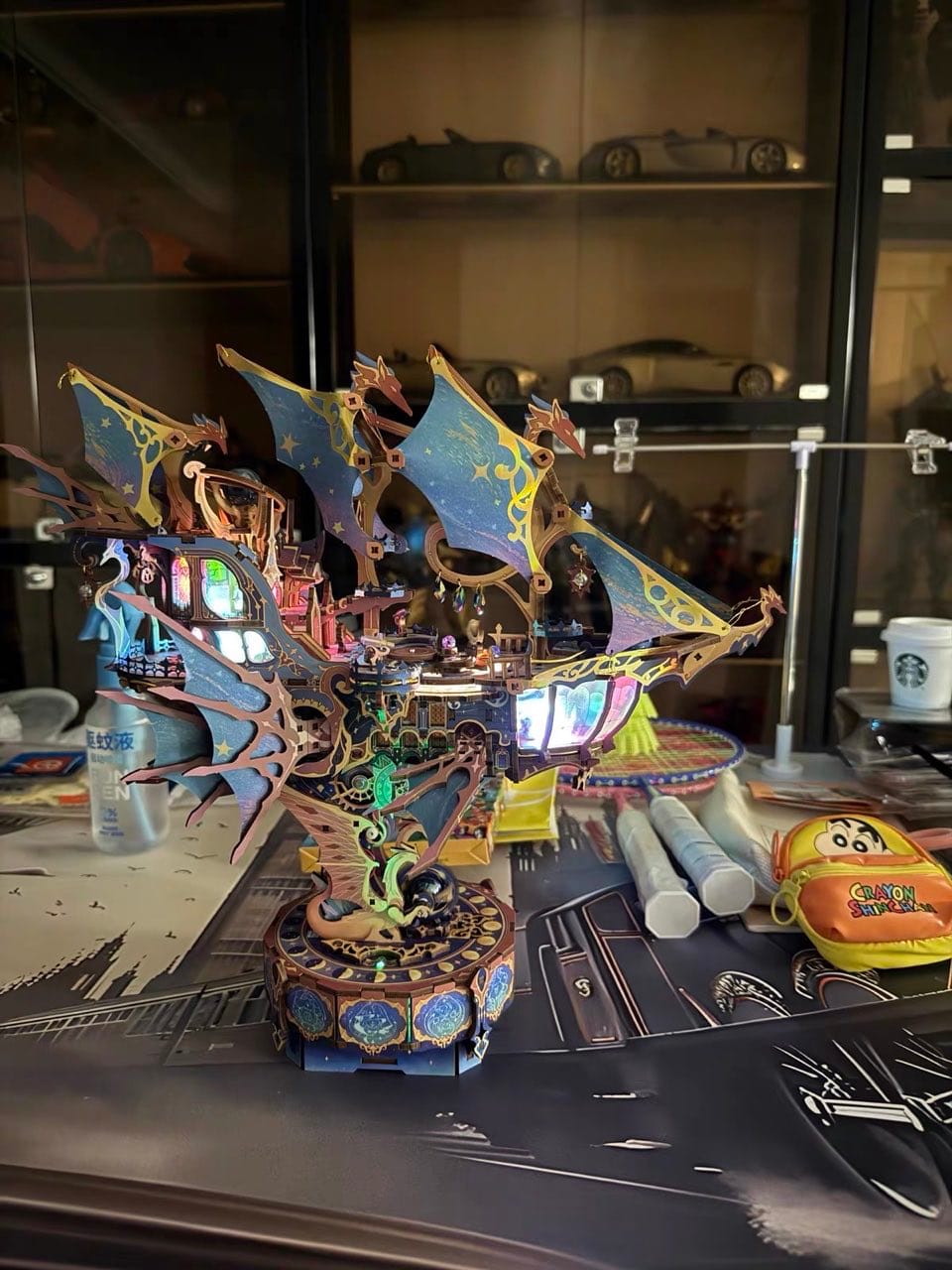 Customer photo review of Magical Galaxy 3D Wooden Puzzle