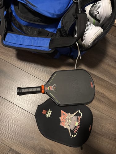 Customer photo review of (PRE-ORDER - SHIPPING JANUARY 2ND) The Loco 16mm Pickleball Paddle- Hybrid