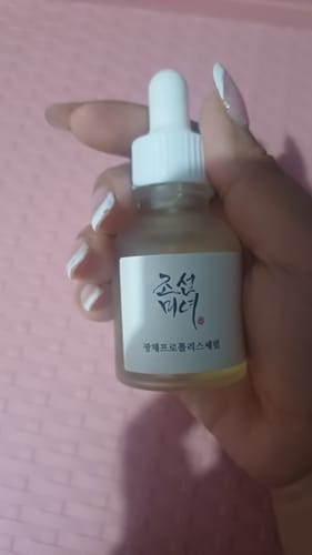 Customer photo review of Glow Serum : Propolis + Niacinamide
