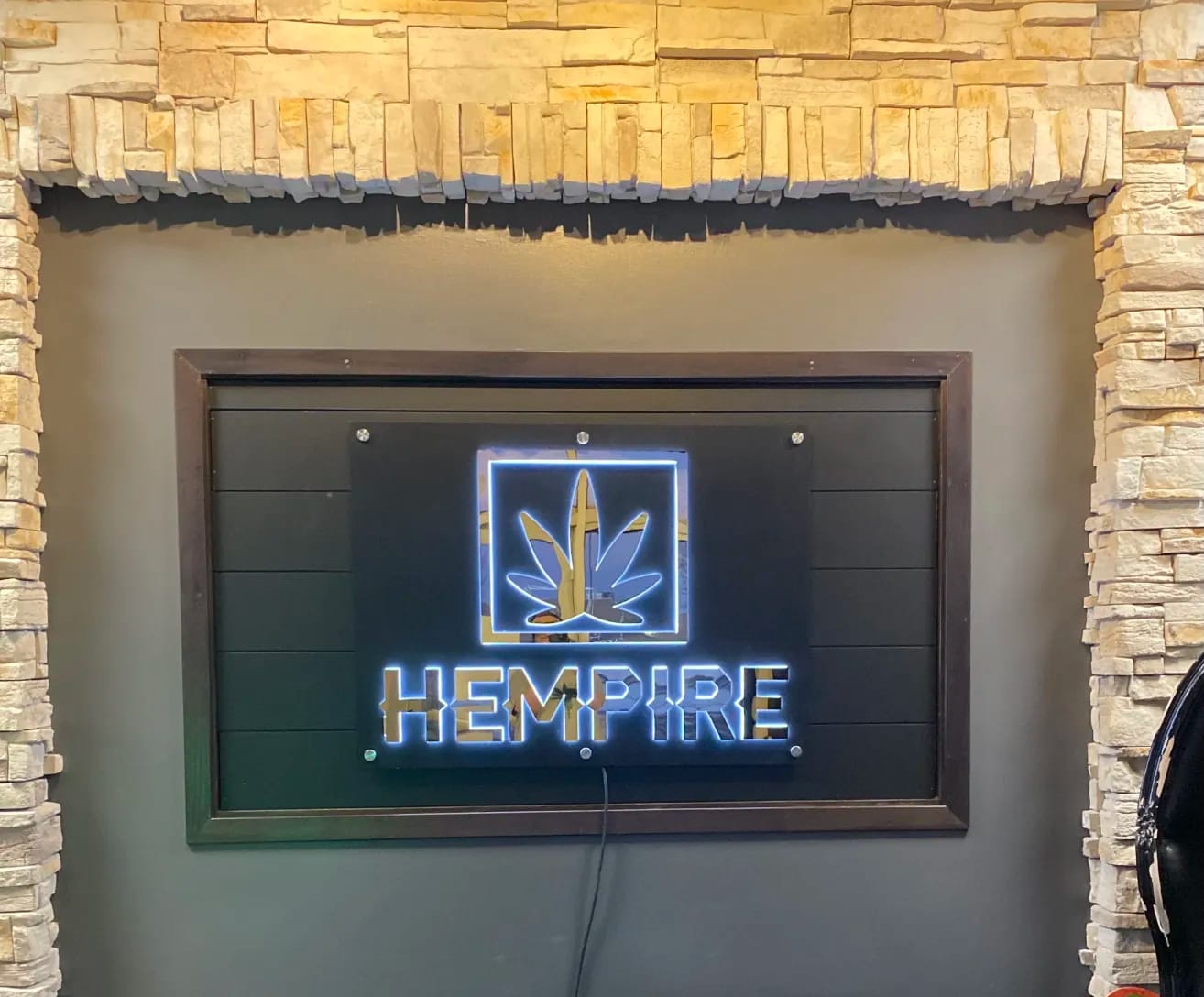 Customer photo review of CUSTOM MOCKUP SIGN FOR Shelly Buchanan