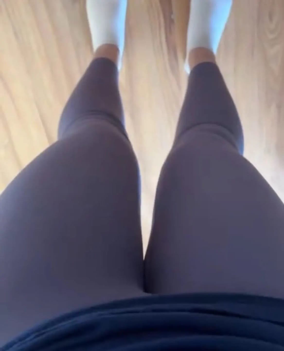 Customer photo review of Yoga Leggings Women Fitness Leggings Running Cycling Pants Breathable Sports Leggings High Waist Summer Workout Gym Clothing