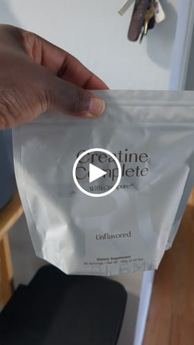 Customer video review of Creatine Complete