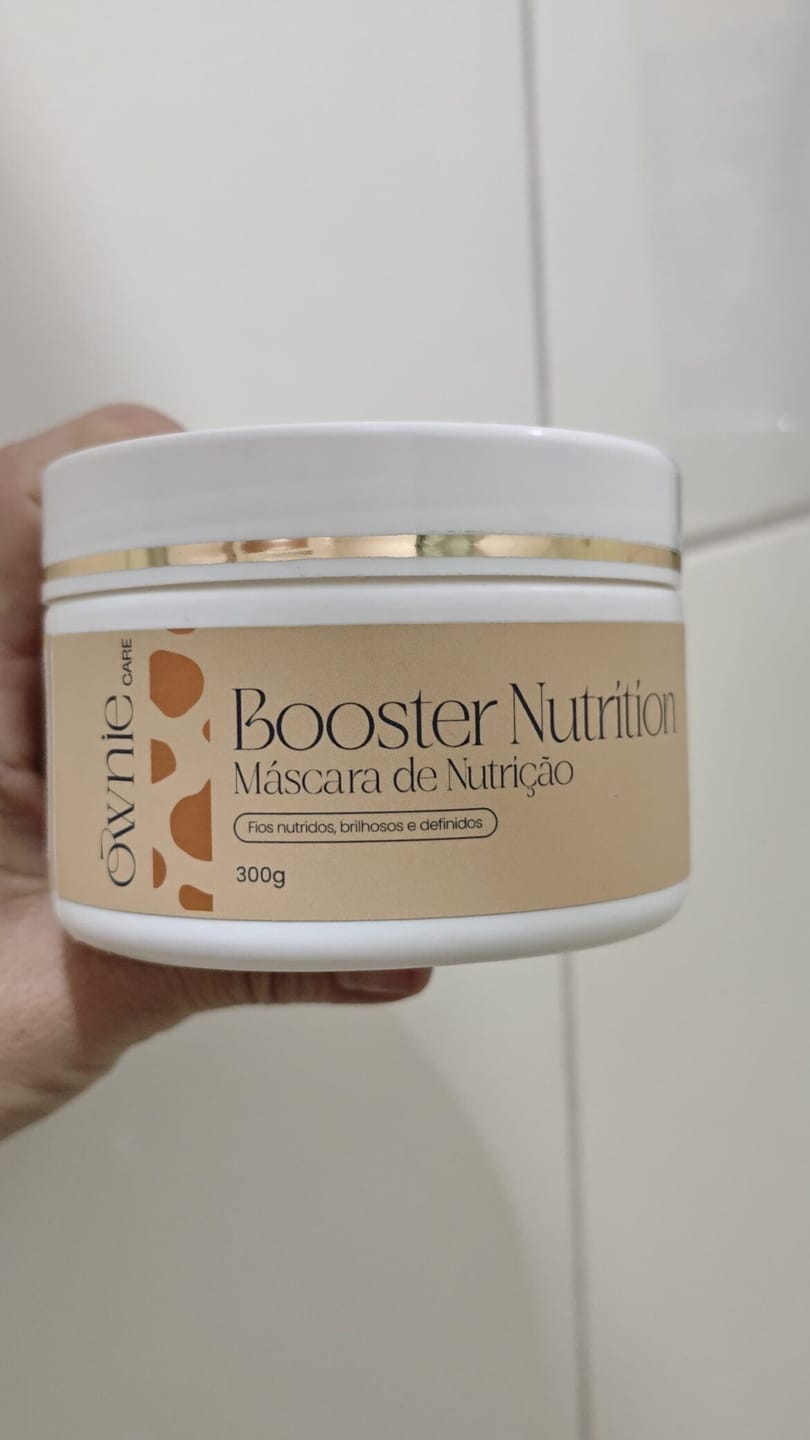 Customer photo review of Máscara Booster Ownie - Nutrition