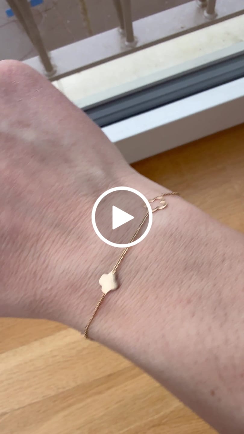 Customer video review of Armband Gelbgold 18k – Zanjir-e Gol (Blumenkette)