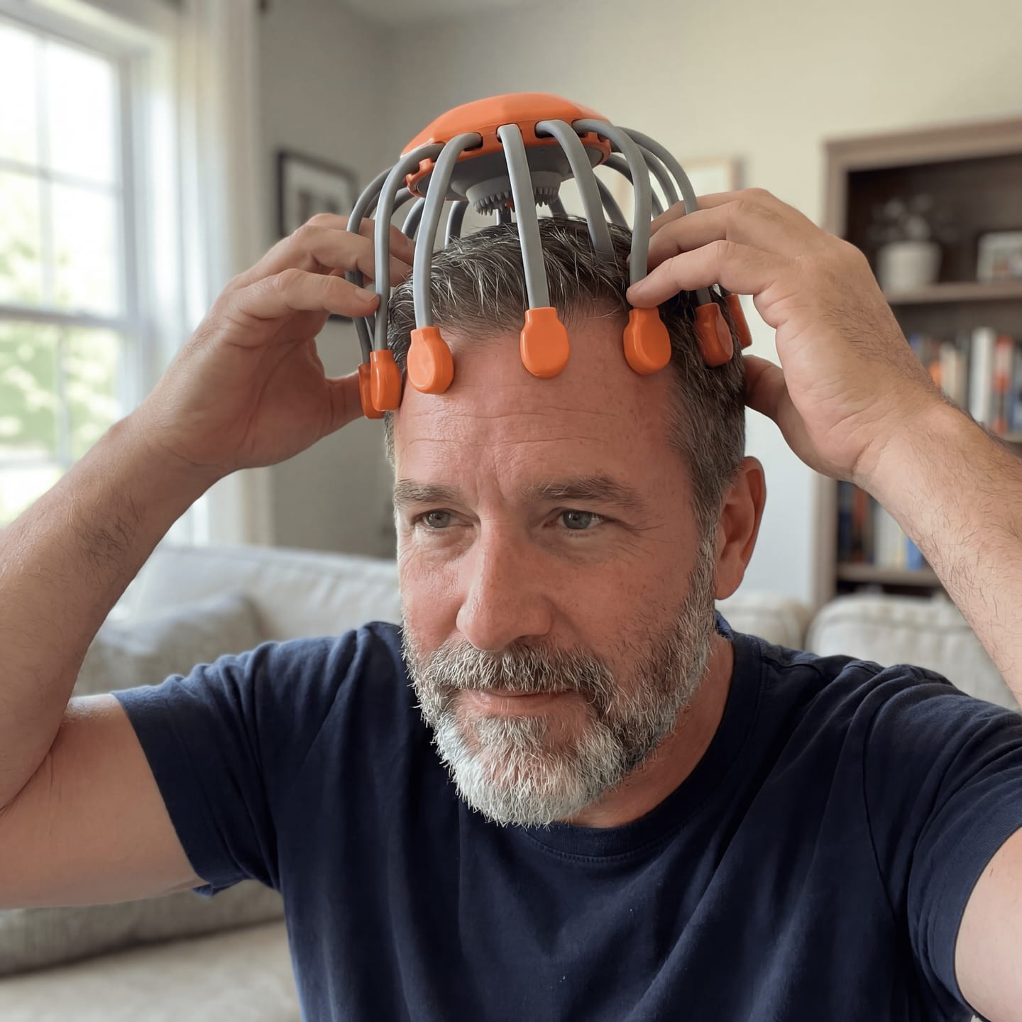 Customer photo review of Head Massager for Migraine Relief