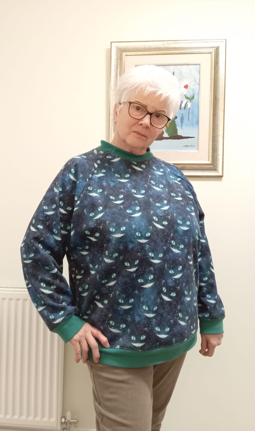 Customer photo review of Ribbed Tubular Cuffing Fabric