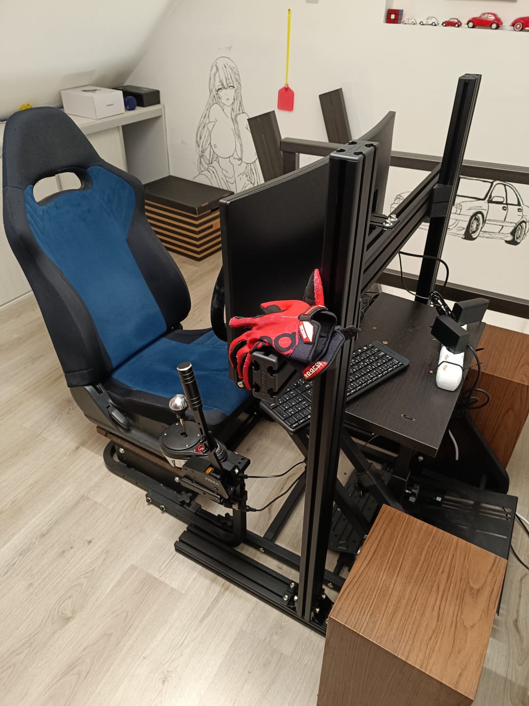 Customer photo review of Simulator Monitor Stand