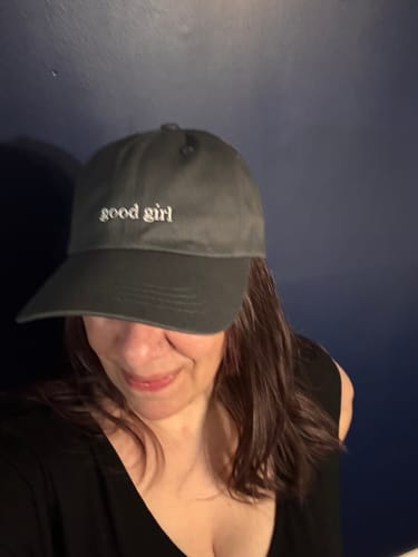 Customer photo review of good girl hat