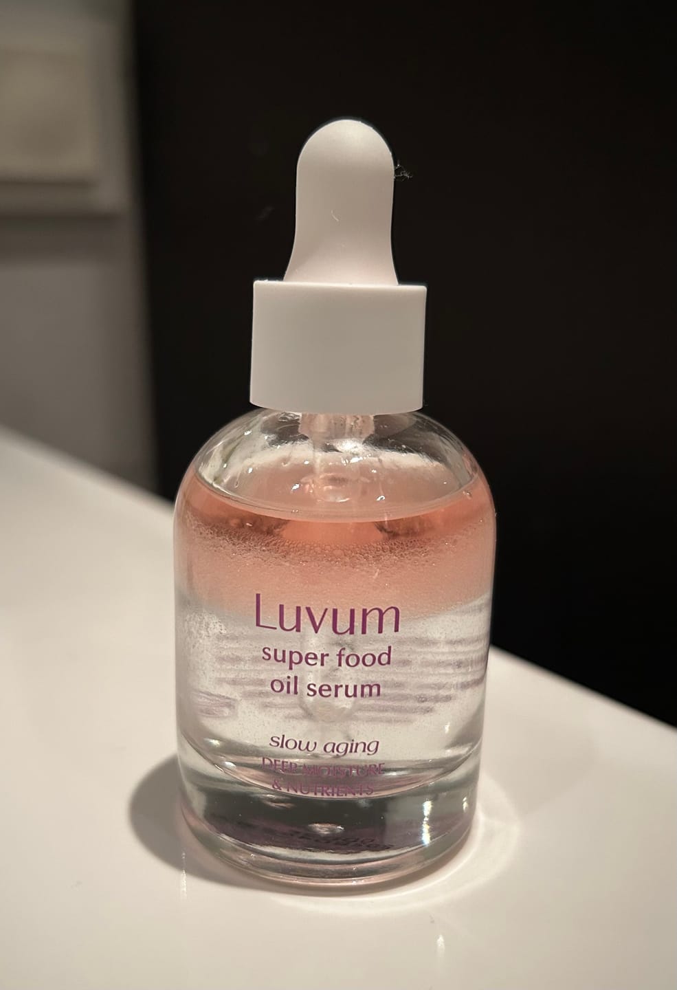 Customer photo review of Luvum Super Food Oil Serum (30ml)
