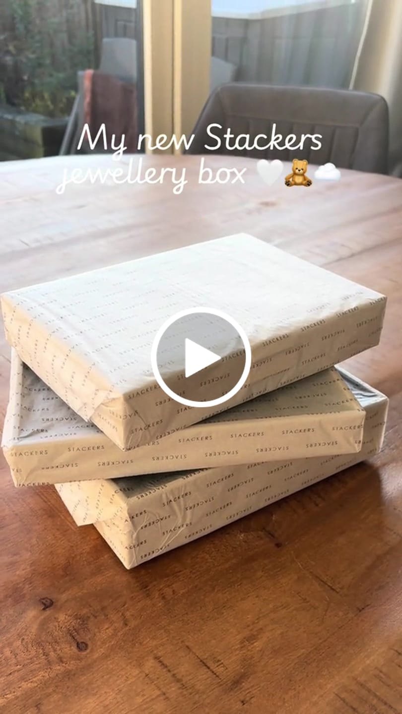 Customer video review of Stackers Klassieke Juwelendoos Set van 3 Havermout