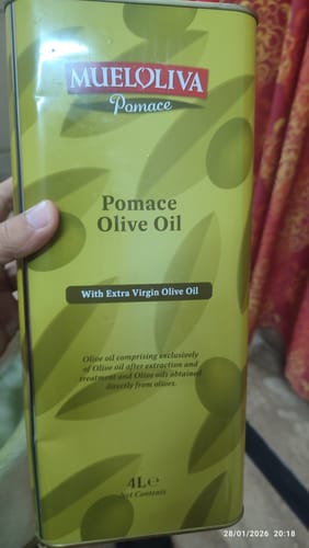 Customer photo review of Pomace Blended With Extra Virgin Olive Oil