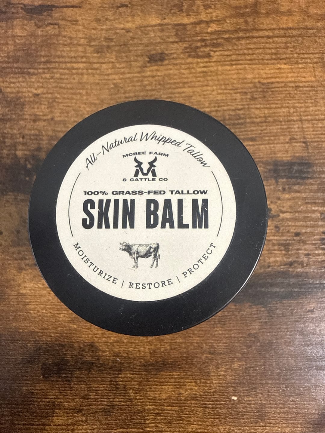 Customer photo review of Whipped Tallow Skin Balm