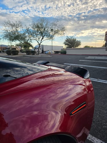 Customer photo review of Corvette C6 ZR1 Extended Rear Trunk Spoiler