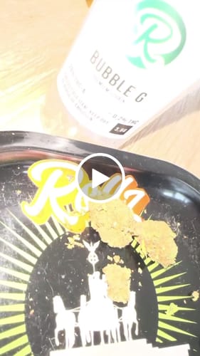 Customer video review of Bubble G - 26% THCA Flowers | Hybrid