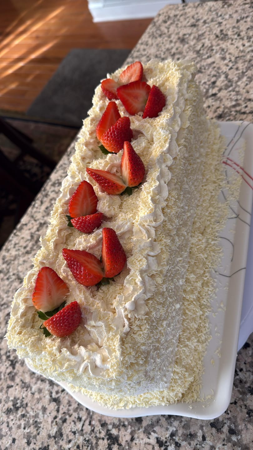Customer photo review of Aluminum Pan for Slice Cake – 32 x 10 x 9 cm – Professional Quality by Caparroz