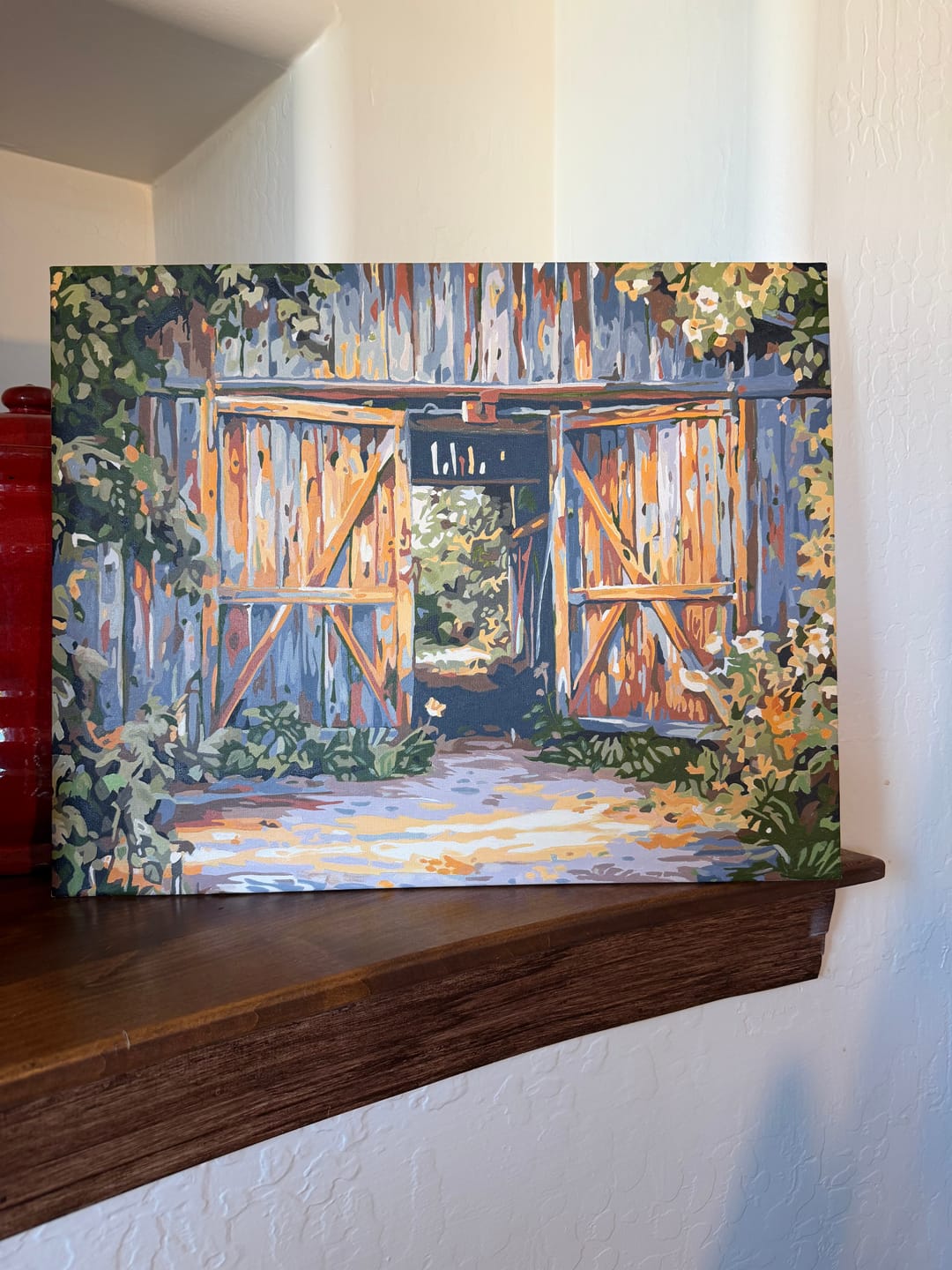 Customer photo review of Barn's Enterance