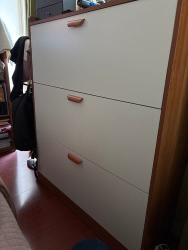 Customer photo review of Zapatera Mueble Organizador 3 Niveles XXL para 25 pares