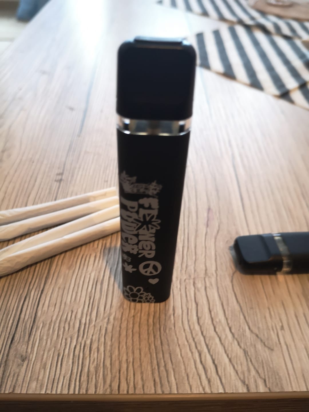 Customer photo review of Flower Power Vape Zkittlez Superior Blend