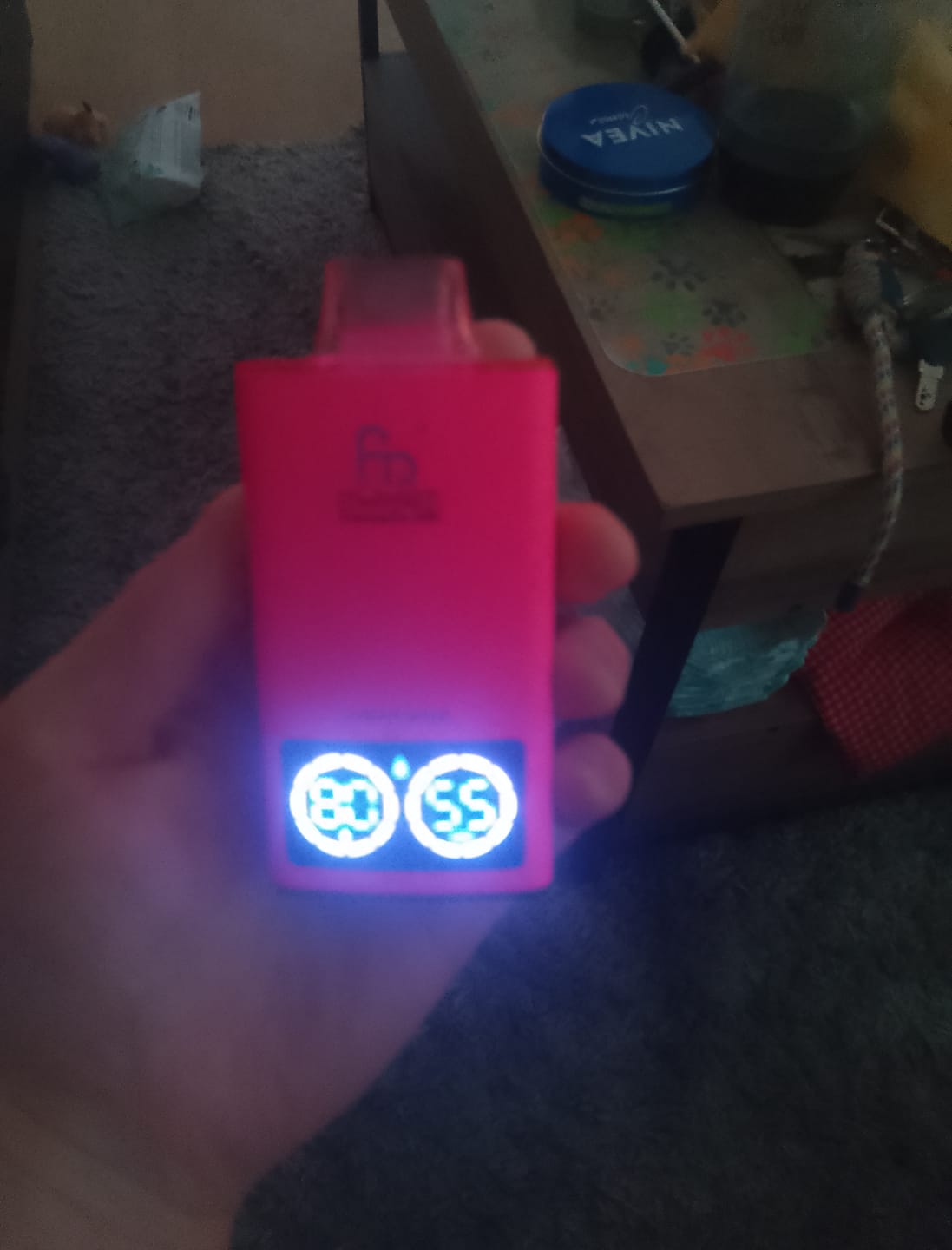 Customer photo review of RandM Tornado 35000- Cherry Bomb