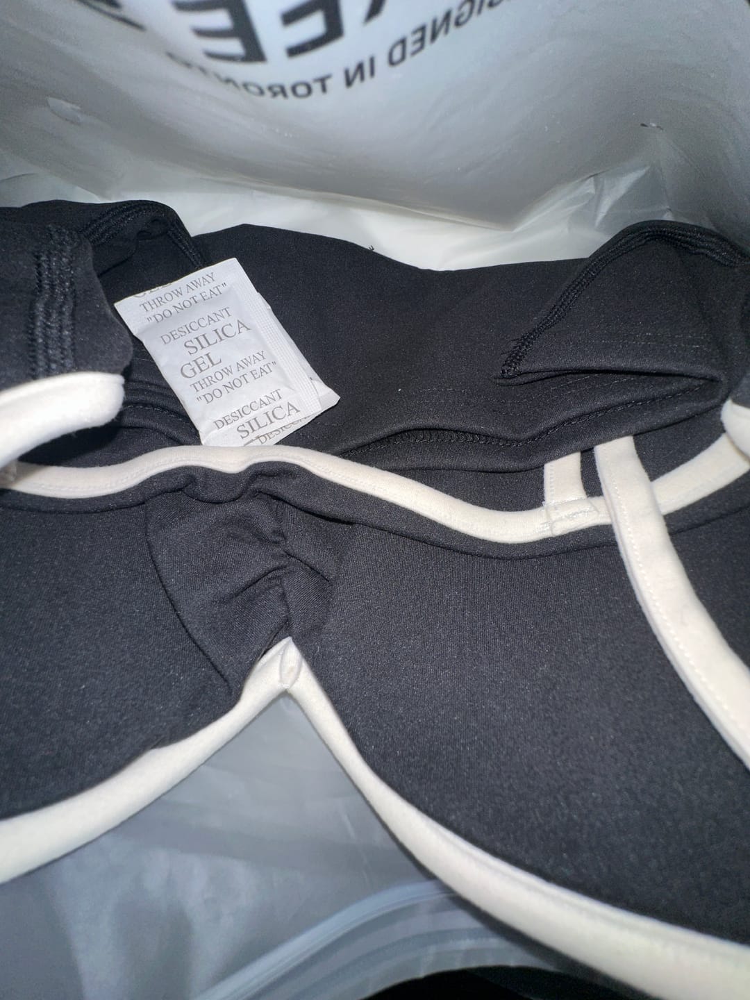 Customer photo review of The Ballet Tank / Black-Cream