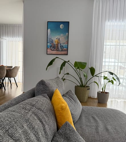 Customer photo review of Paveikslas “Miles To Go. Life To Live"