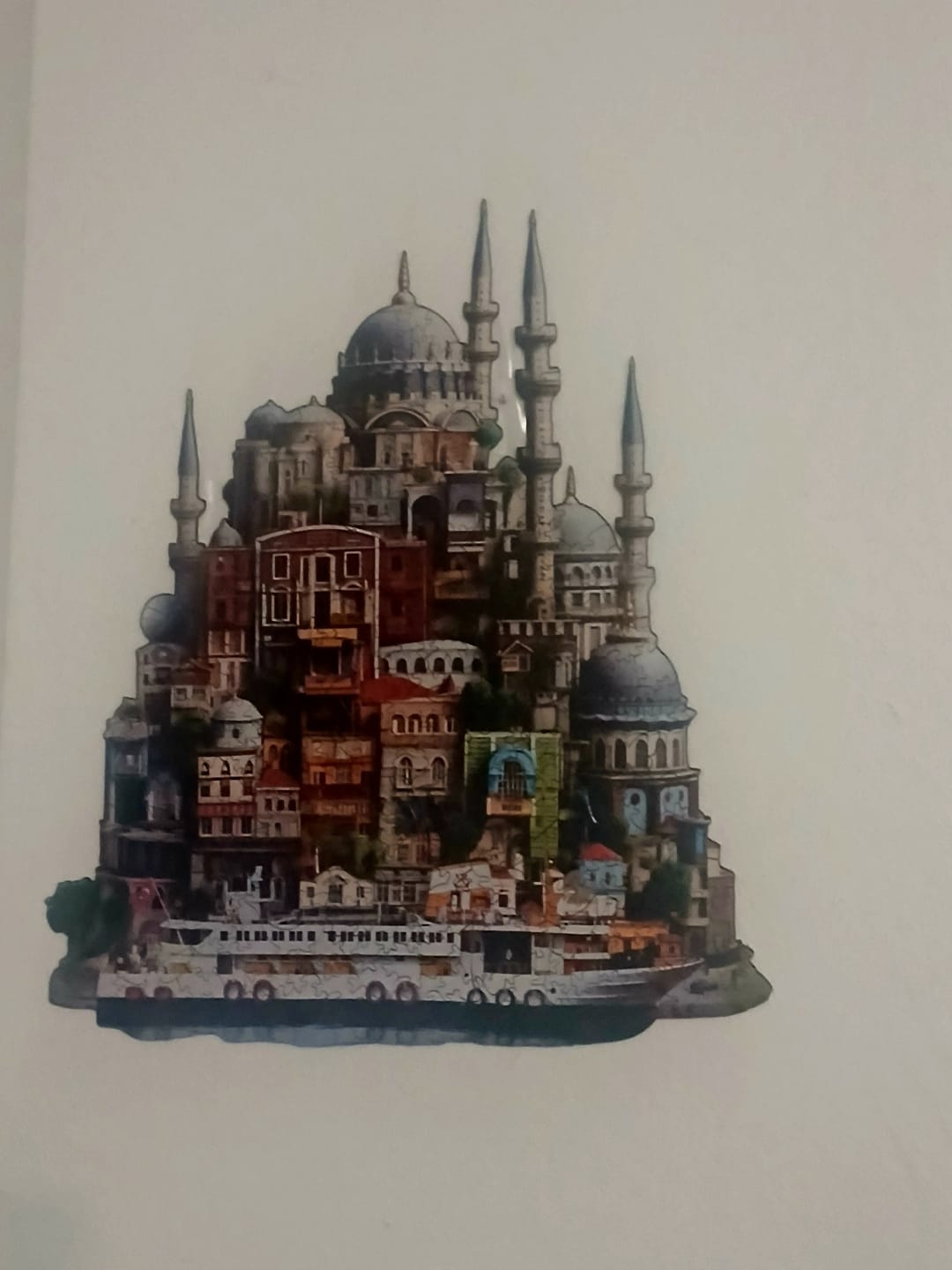 Customer photo review of İstanbul360  - Ahşap Puzzle