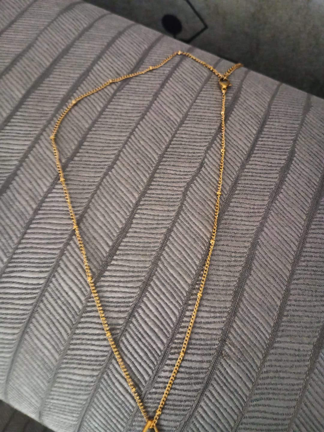 Customer photo review of Beaded Chain Necklace