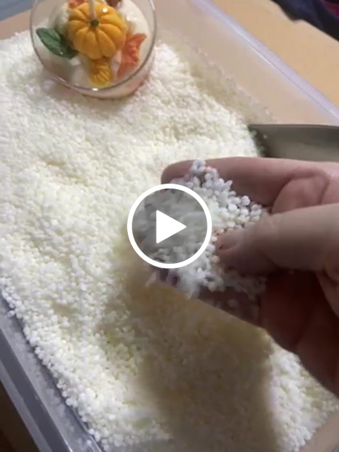 Customer video review of Cera de Colza para velas en Molde, Pilar y Wax-melts (APF)