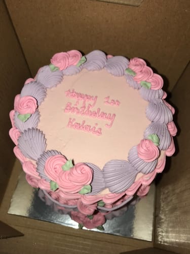 Customer photo review of mia mini cake