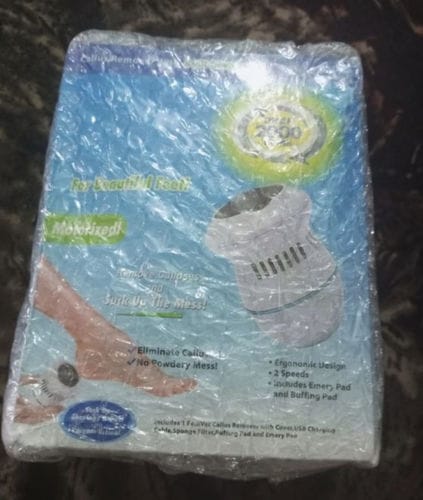 Customer photo review of FeetCARE PRO™ | Fjerner Hard Hud Raskt & Effektivt