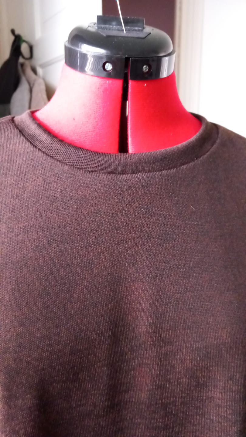 Customer photo review of Melange Knit Fabric