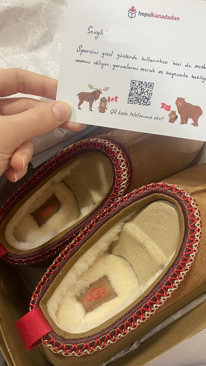 Customer photo review of UGG Women's Tazz II Chestnut - İndirim