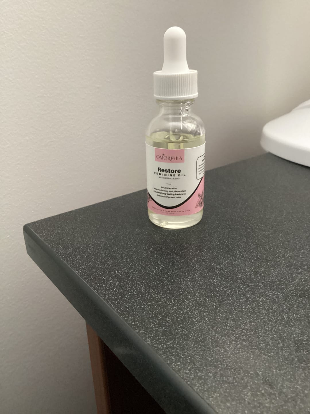 Customer photo review of Restore Feminine Oil - Yoni Oil