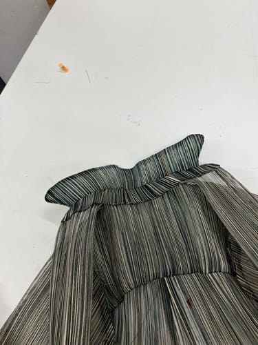 Customer photo review of Tie Dye Silk Abaca 90cm x 0.5m - FS011